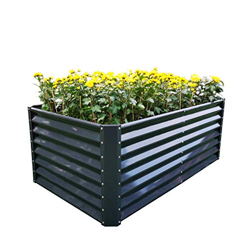 Preisvergleich Produktbild Chicreat Metallhochbeet, Gartenbeet, 90 x 150 x 60 cm