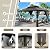 UDPATIO 12' x 16' Hardtop Gazebo,Aluminum Frame Galvanized Steel Double Roof Permanent Gazebo, Outdoor Metal Gazebos with Mosquito Netting and Curtains for Garden, Parties, Patio, Deck, Lawns, Grey