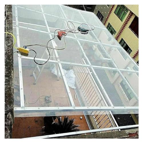 Plaque de toiture polycarbonate durable et étanche pour couverture d'auvent extérieur