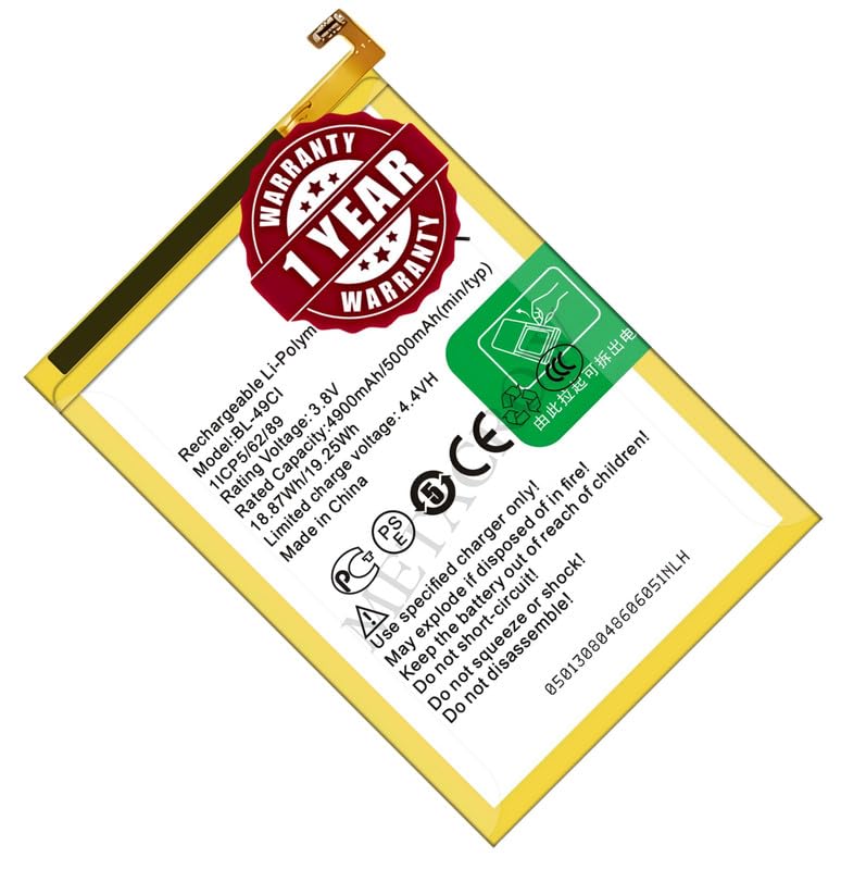 Image of Original BL-49CI Battery Compatible for iTel P11 | P12 | P41 Powerpro | P42 - (5000mAh) - 1 Year Warranty JK1