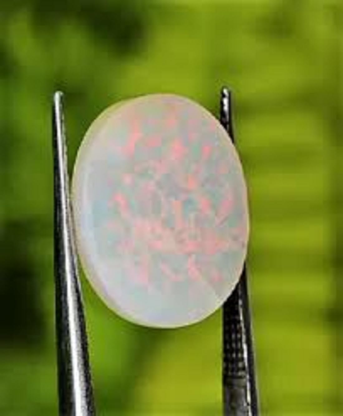 8.25 Ratti 8.00 Karat australischer Opal mit Laborzertifikat, zertifizierter Original-Opalstein / unbeheizter und unbehandelter Feueropalstein, Tor, Free, Stein