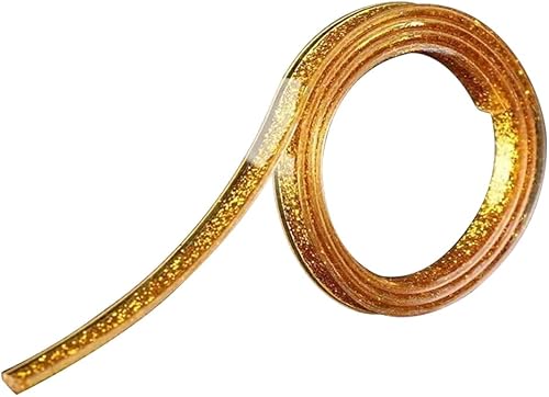 Queenbox Adhesivos para azulejos de suelo con purpurina de 0.3 x 19.7 pies, tira de cinta adhesiva de PVC para el hogar, cocina, inodoro, marco de