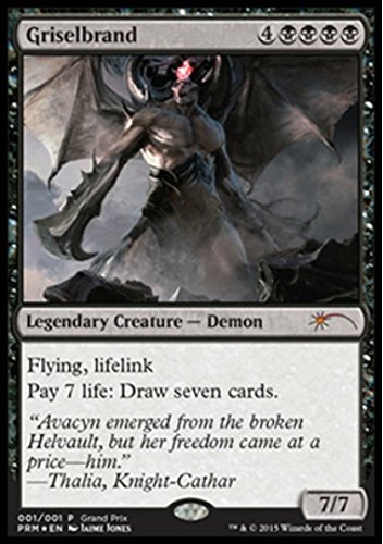 グリセルブランド　foil　英語版　signed Amazon.co.jp: マジックザギャザリング MTG 黒 英語版 グリセル