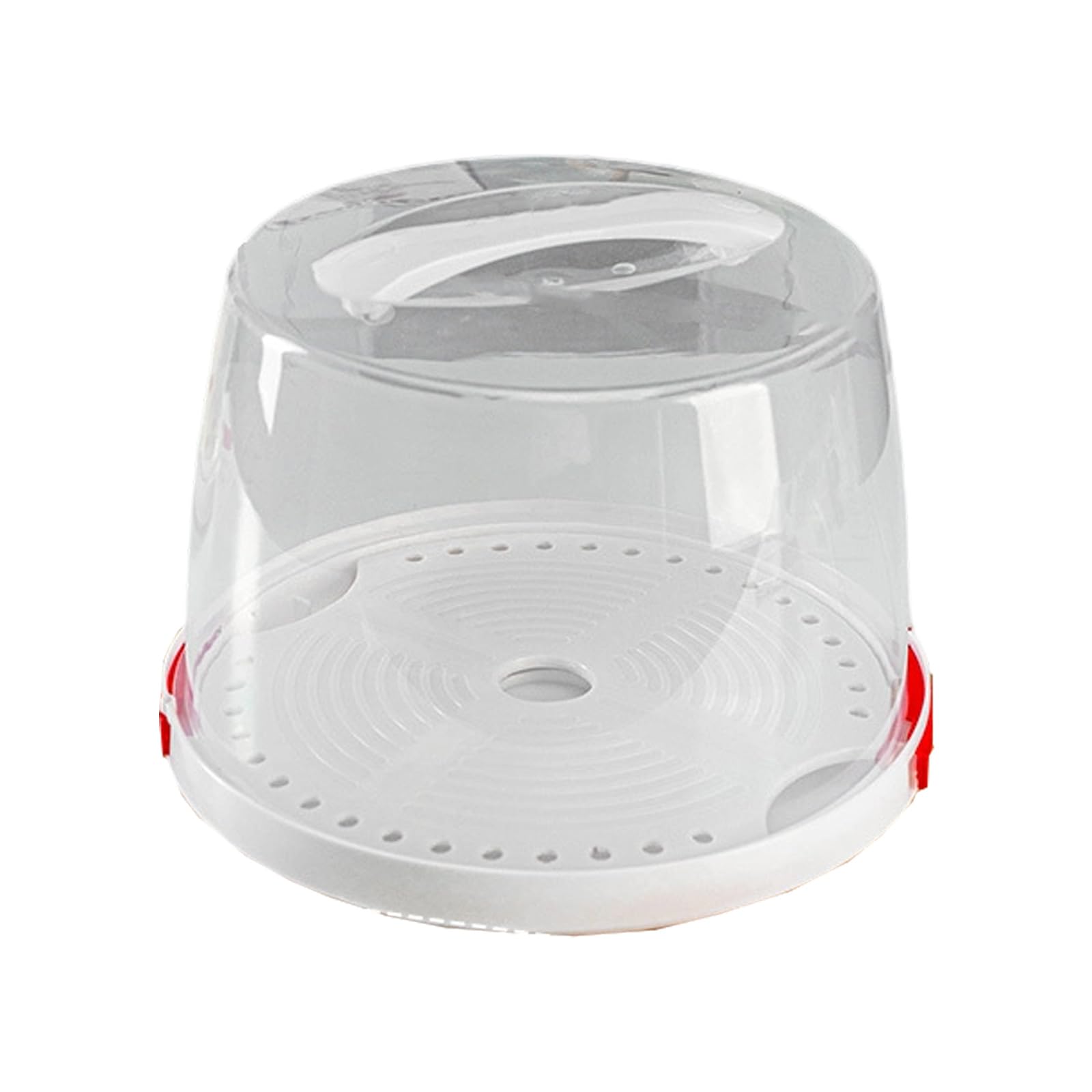 Msioytog Dessert Box with Carrying Handle Storage Container with Cover for Cakes Cookie and Snacks Portable Cake Storage Container