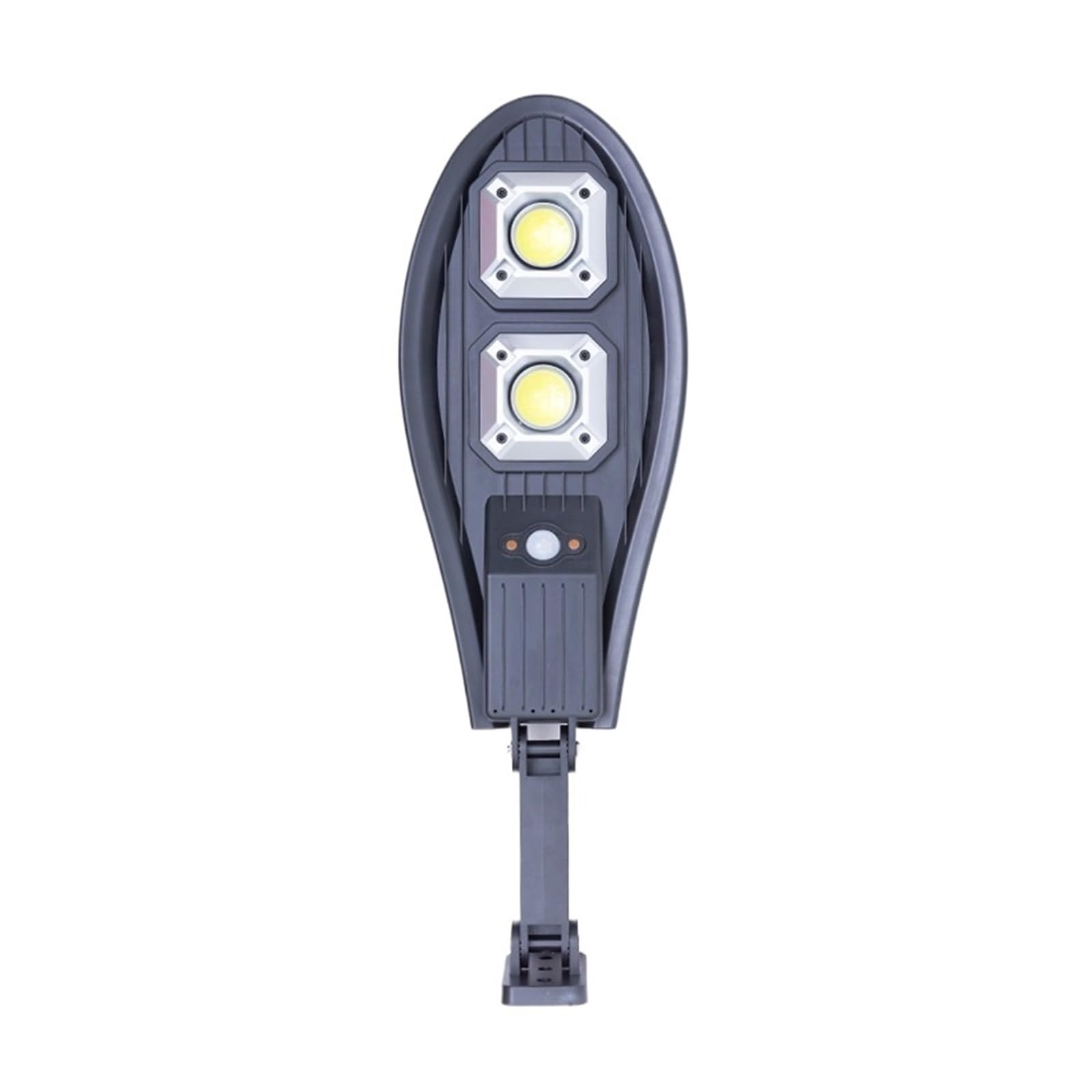 NGTFDCP Solar Street Light, 2pcs Solar Powered High Brightness Lighting Street Lamp, Outdoor Waterproof, Human Body Sensing, Courtyard LED,for Garden,Garage(2 grids)