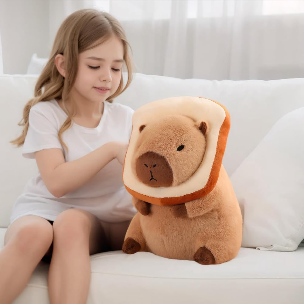 Paris Prix Peluche Animée Capybara Ronfleur 25cm Marron - Doudou et peluche - Rue du Commerce