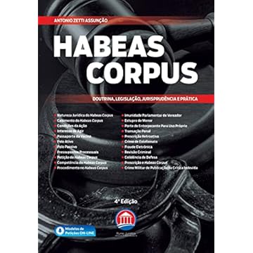 Capa do livro Habeas Corpus