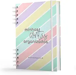 Caderno Para Controle Financeiro - Minhas Contas Organizadas