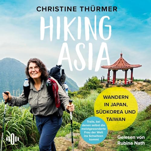 Page de couverture de Hiking Asia