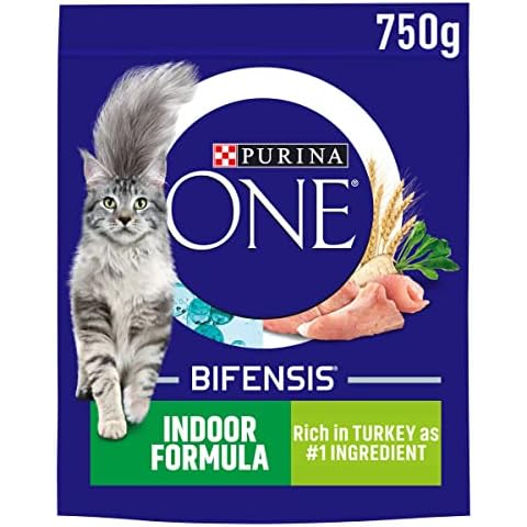 Purina ONE Indoor Dry Cat Food with Turkey Cover