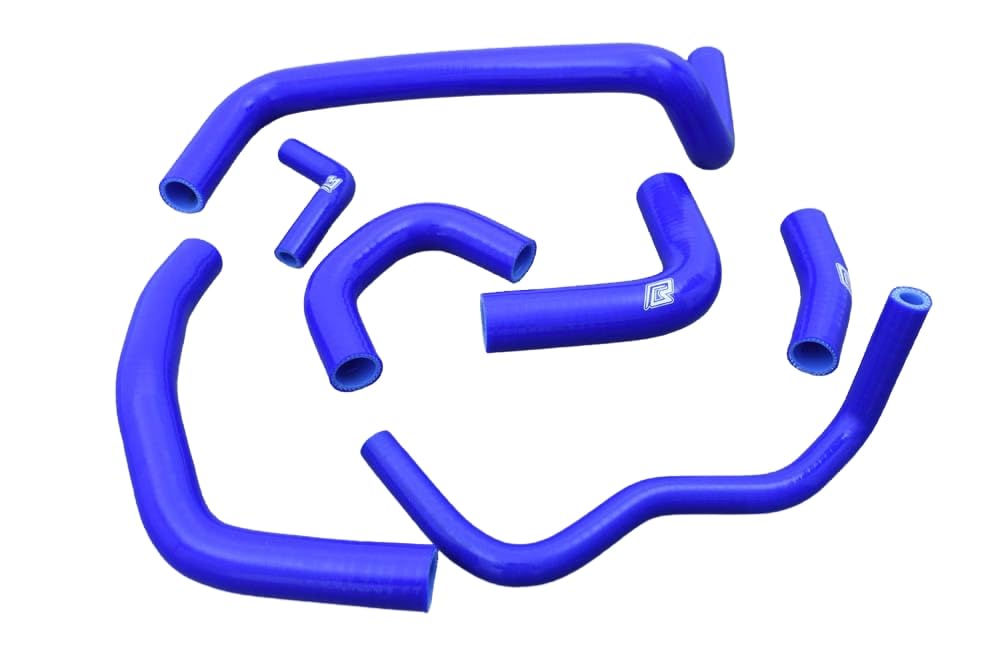 avdb-moto Juego Mangueras de Radiador Agua Compatible con HONDA CBR 600 RR 600RR PC37 2003-2004 (Azul)