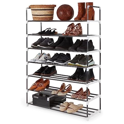 KEPLIN 7 Tier Space Saving Shoe Rack Cover