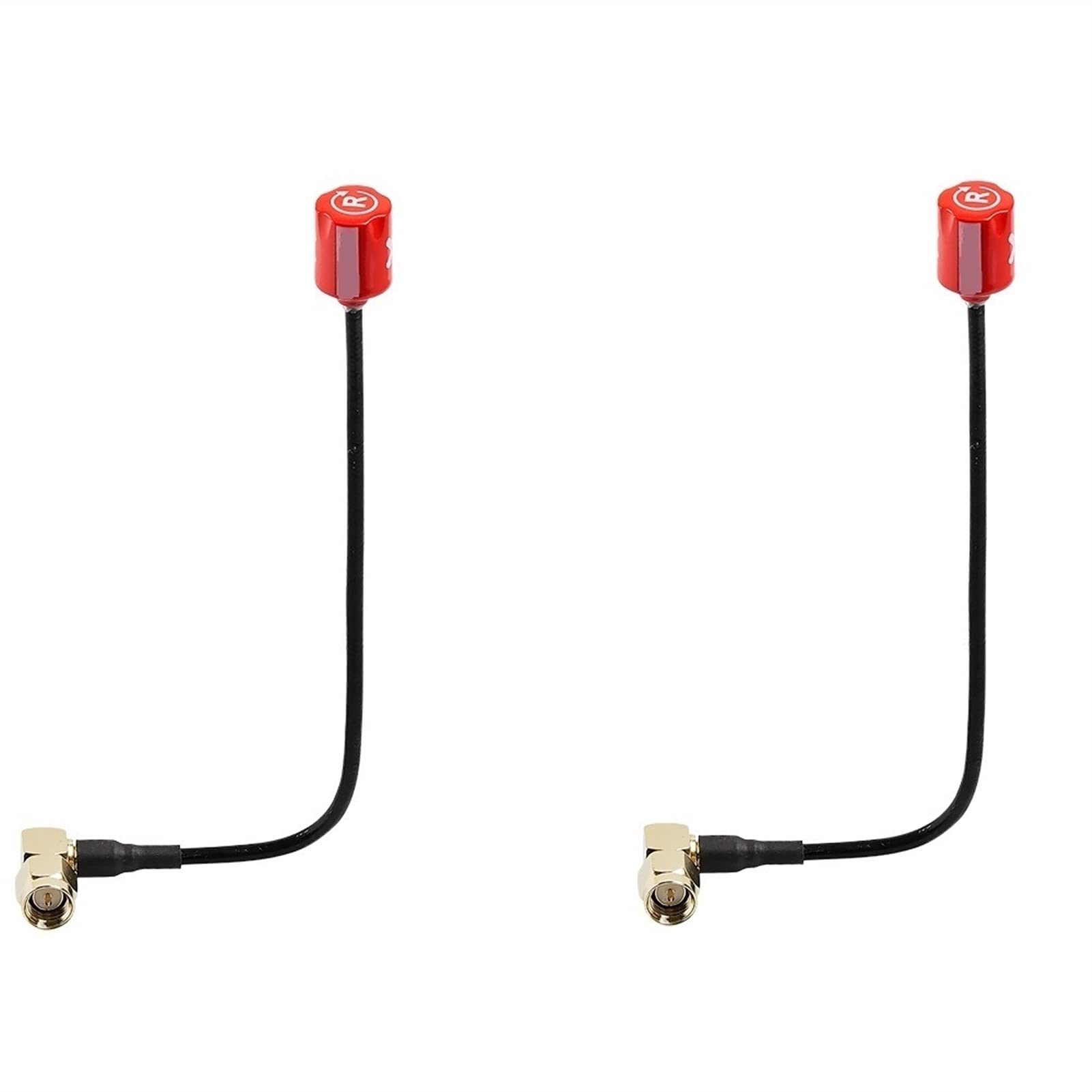 Micro Lollipop 150mm 5.8G 2.5dBi Omni Angle Antenna per RC FPV Racing Occhiali Freestyle per Fatshark EV200D RC Drone FPV Antenna (Colore : 1PC)