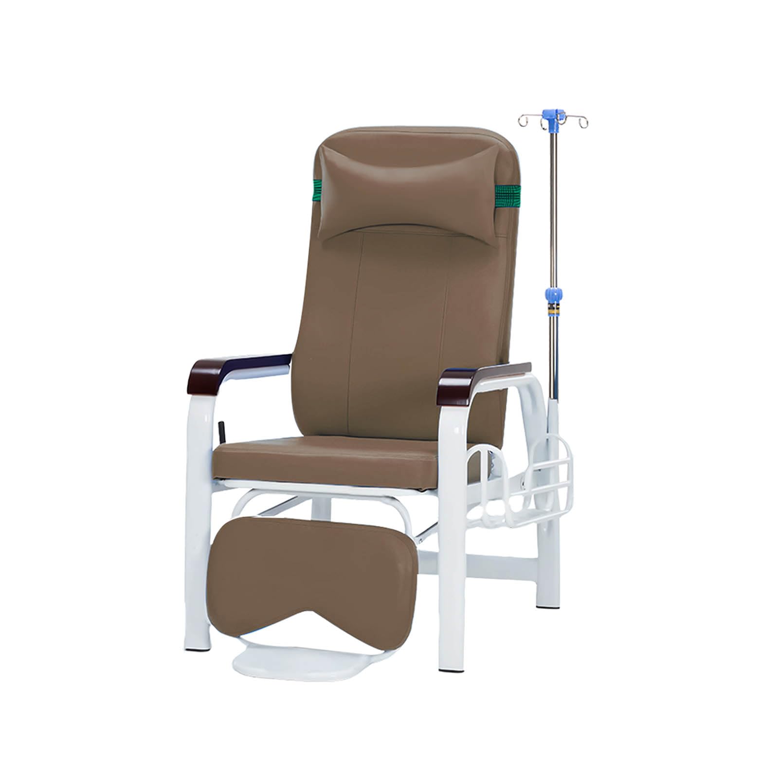 Blutentnahmestuhl Leder-medizinstühle，blutentnahmestuhl Mit Armlehne Gepolsterter Laborstuhl, Tragbarer Infusionsständer，gesundheitsstuhl Mit Verstellbarer Sitzfläche，für Pflegeheime