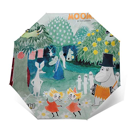 自動折り傘 ムーミン メンズ レディース 耐強風 人気新品 ワンタッチ 梅雨対策 晴雨兼用 日傘 超撥水 自動開閉 大きい 頑丈な ビッグサイズ ギフト 大きい 折り畳み傘 自動開閉