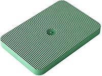 INNONEXXT® Premium Unterlegplatten | 60 x 40 mm, 5 mm grün - 250 Stk. | Abstandshalter, Plättchen aus Kunststoff, Distanzplatten, Klötze, Unterlegklotz, Distanzhalter | Tragfähigkeit bis 5 t