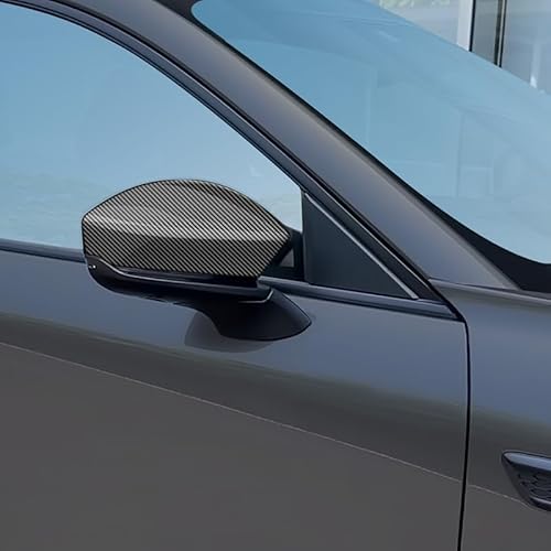 TADOKAPATU マツダ CX-60 専用 ドアミラーカバー サイドミラーカバー ドアミラーガーニッシュ エアロパーツ カスタム外装パーツ ABS樹脂製 2PCS マツダ 新型 CX-60 2022年?【カーボン調】CX60-HSJGK