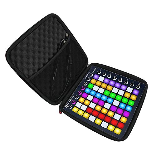 Hermitshell - Funda de viaje para Novation Launchpad Ableton Live Controller con 64 almohadillas RGB retroiluminadas