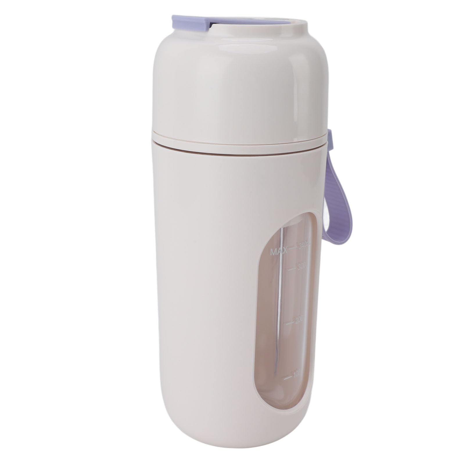 USB Rechargeable Portable Blender with 12 Steel Blades - Mini Personal Blender, for Smoothie, Shakes - Ideal for Home, Sports, Outdoors and Travel Use. (Purple)