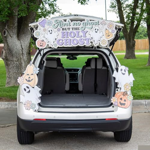 Fun Express Full Update PARTY SUPPLIES Value Religious Holy Ghost Trunk-or-Treat Decorating Kit