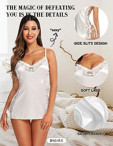 RSLOVE-Lenceria-de-Mujer-Babydoll-de-Seda-Ropa-de-Dormir-Sexy-Slips-Lace-Chemise-Negligees RSLOVE-Lenceria-de-Mujer-Babydoll-de-Seda-Ropa-de-Dormir-Sexy-Slips-Lace-Chemise-Negligees