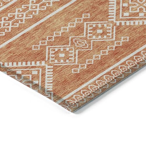 Tapete Addison Rugs Chantille 5' x 7'6" Naranja miniatura 5