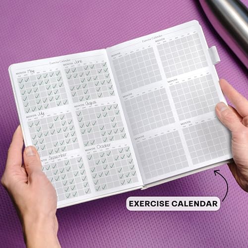 Legend Planner LP-FJA5 Legend Fitness Journal – Exercise Log Book For Home Workout, Gym – Weightlifting Planner & Tracker thumb #4