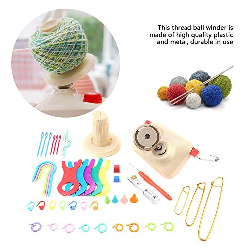 Enrouleur De Balles De Fil Bobinoir De Laine À Commande