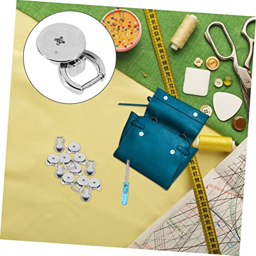 ADOCARN Fechamento Feito À Mão 12 Peças Conector De Clipe De Trabalho Suprimentos De Decoração Ganch