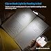 DEWENWILS Book Reading Light with Clip, USB Rechargeable Booklight for Reading in Bed, Eye Care LED Book Lamp for Kids, Bookworms,2 Brightness Levels (White)