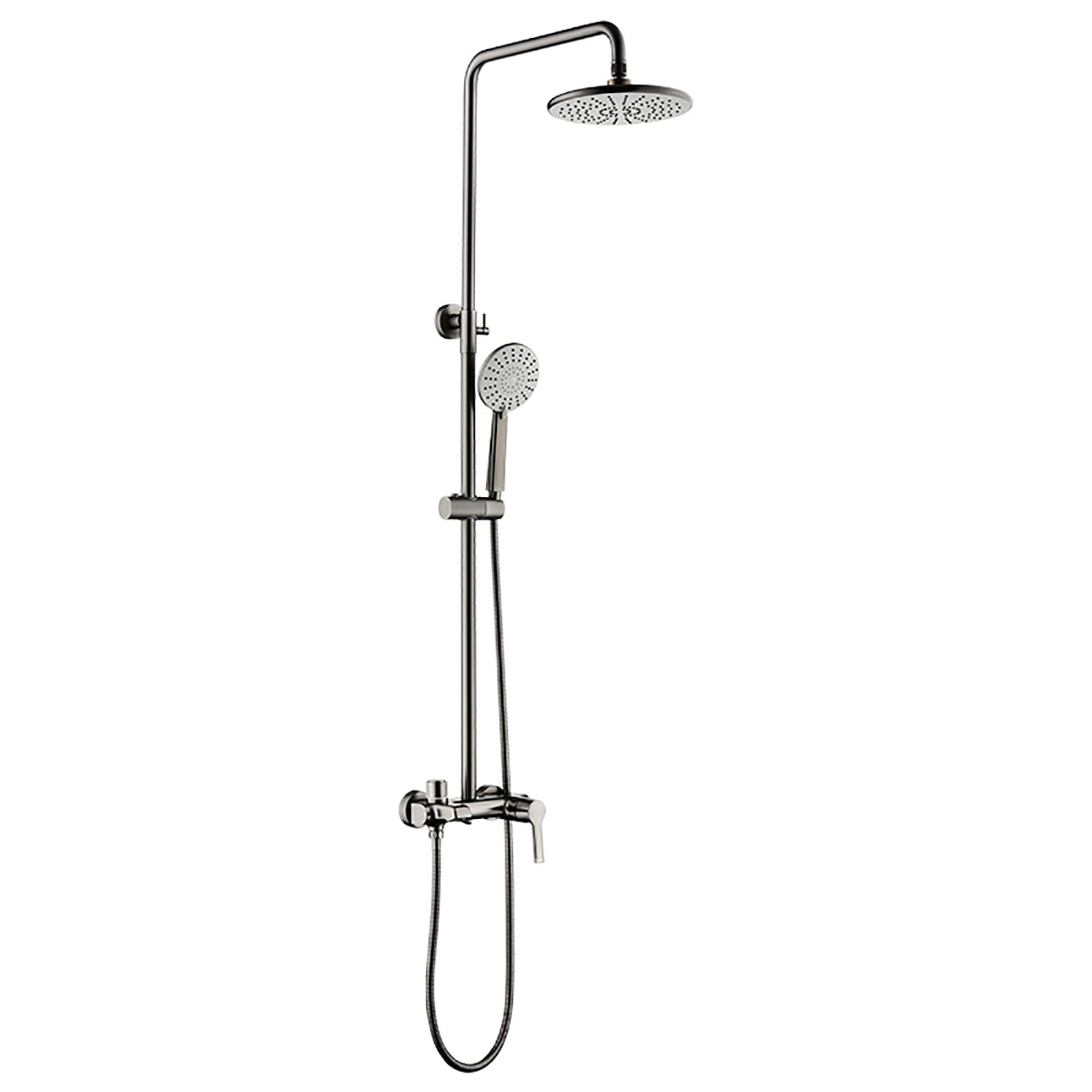 Douchette à main à 3 jets et ciel de pluie de 20 cm pour créer un espace spa à la maison
