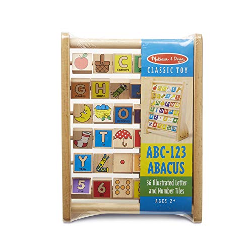 Melissa & Doug ABC-123 Abacus, 1 EA