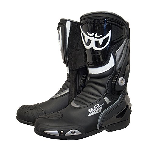 Amazon.co.jp: BERIK RACING BOOTS BOT-1448-BK ベリック レーシング