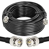 XRDS -RF 50FT SDI Cable, BNC Male Digital Video Cable 75 Ohm RG59 BNC Cables Supports HD-SDI/3G/6G-SDI/4K/8K