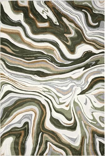 Tapete Abani verde 310x236 cm diseño contemporáneo miniatura 3