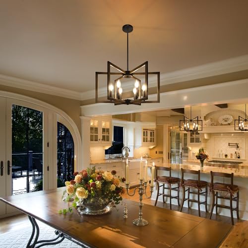 Klgxnrd 6-Light Modern Farmhouse Pendant Lights For Kitchen Island thumb #3