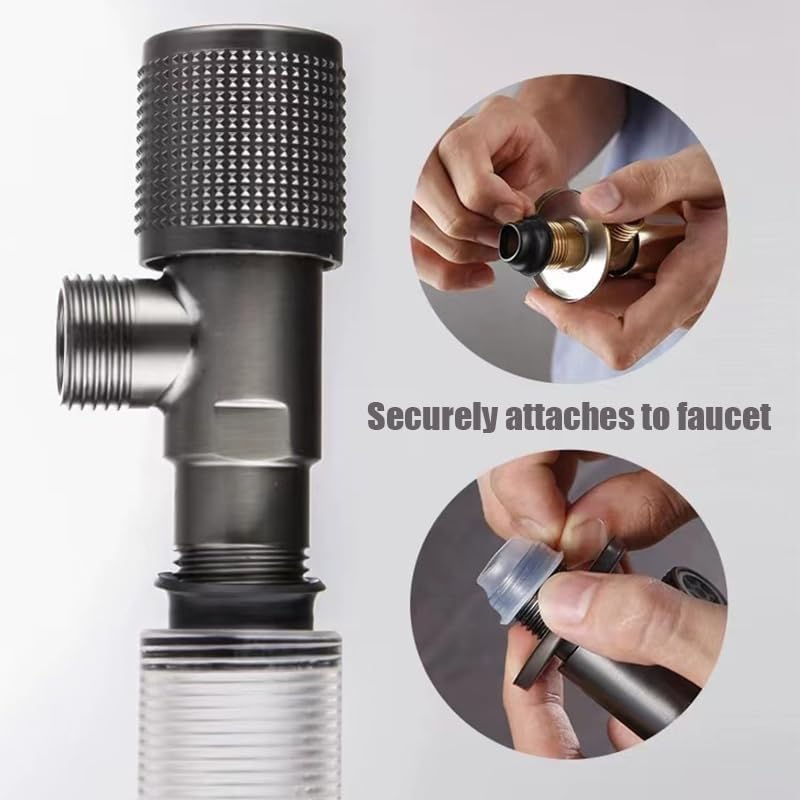 Silicone Faucet Leak-Proof Sealing Gasket,Leak-Proof Triangle Valve Plug,Heavy Duty Hose Sealing Washer,Rubber Pipe Sealing Rings for Garden Hose Fittings,Mini Valve (White*10pcs)