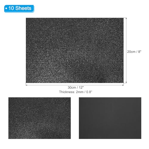 Mousse EVA noire paillettes matériel de scrapbooking et loisirs créatifs - 2
