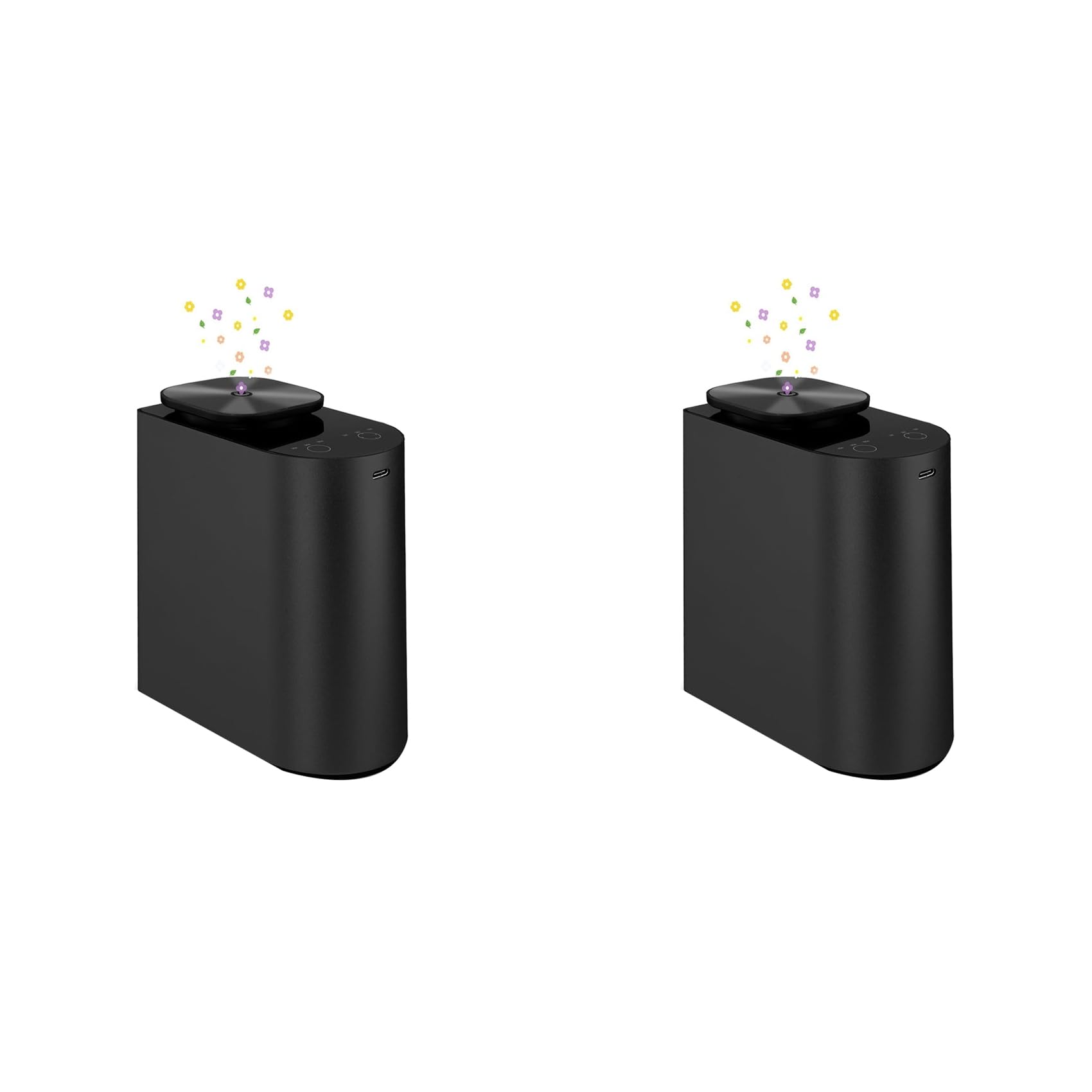 2X Difusor de Aceites Esenciales Sin Agua. Batería Grande de 4000 MAh, Capacidad de 100 Ml, Ideal para Hoteles, Habitaciones Grandes y Oficinas.