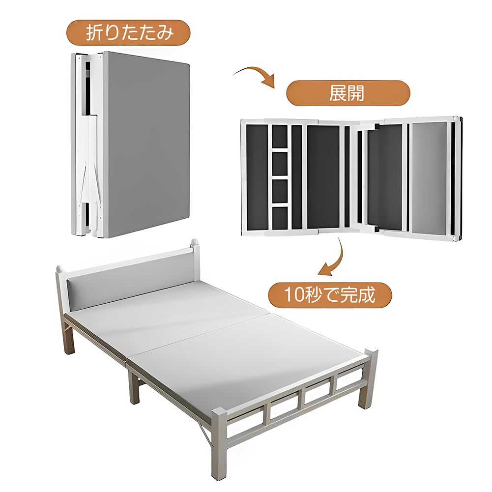 【値下げ‼️】Fuyutu ベッドフレーム シングル 幅70cm ホワイト 値下げ‼️】Fuyutu ベッドフレーム シングル 幅70cm ホワイト