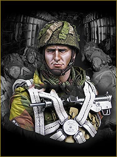 PANGCHENG 1/10 British Paratrooper Operation Market Garden 1944 Resin Figure Bust GK Military subject matter WWII Uncoated No colour