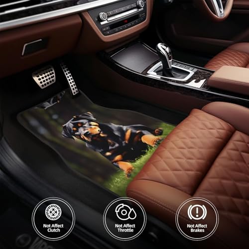 Tapis de sol de voiture Rottweiler robuste pour auto SUV camion - 5