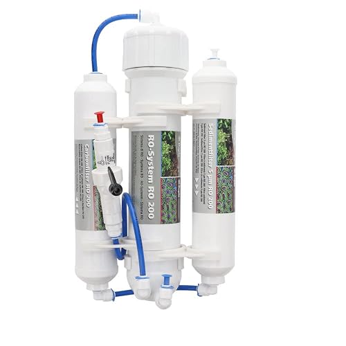 Dupla Sistema de ósmosis RO 200 I Sistema de ósmosis inversa para Agua de Salida Clara y Libre de sustancias…