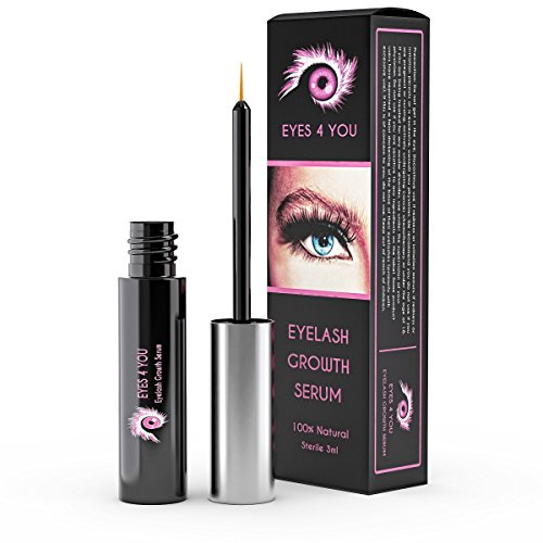 Holiday Special - Eyes 4 You Eyelash Growth Serum available in 3ml 0.1 Fl Oz. Highly concentrated serum that will last u
