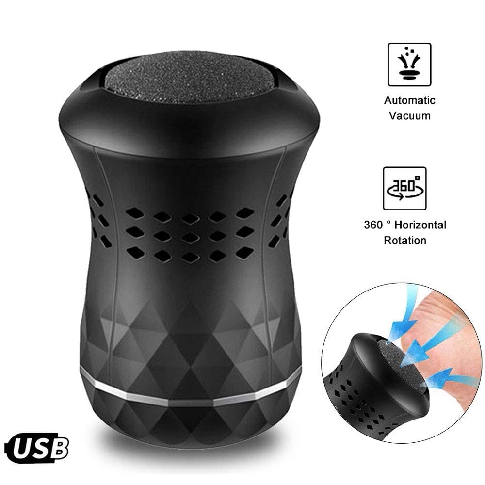 Rimozione del callo Elettrico Rimozione della Pelle Dura Ricaricabile con Assorbimento del Vuoto, Lima per Piedi Professionale Strumenti per Pedicure alimentati Tramite USB Cura dei Piedi