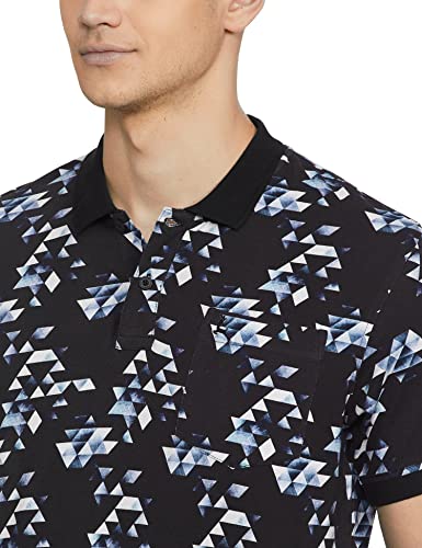 Image of Parx Men's Plain Regular Fit Polo