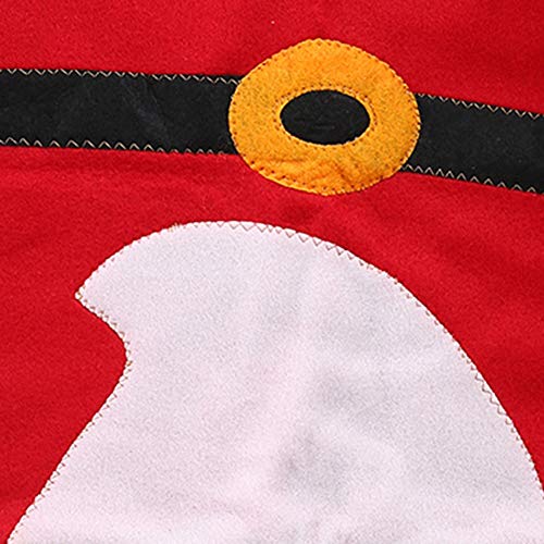 Sanwood 2 Stücke Weihnachtsdruck Toilettendeckelbezug Teppich Elch Santa Schneemann Badezimmer Dekoration Elk## – Bild 7