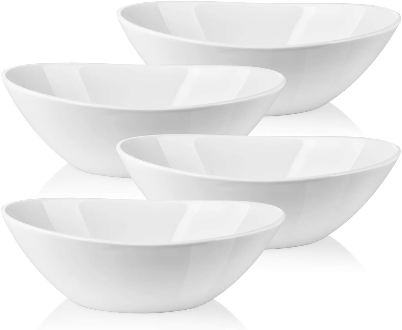 OverandBack 4Piece Porcelain Serving Bowl Set (4 Bowls