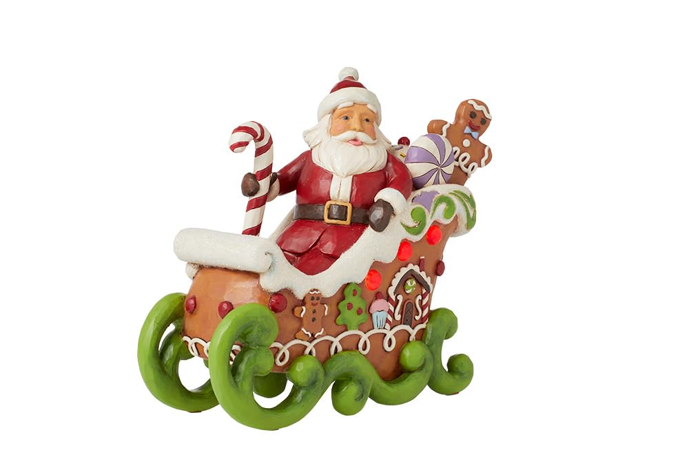Heartwood Creek - Gingerbread Santa with Staff