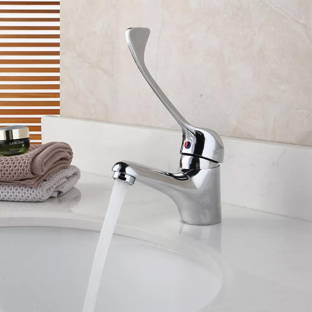 Hilton Medical Basin Mono Mixer with Extended Lever
